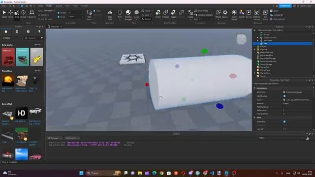 Роблокс Студио / Разработка игр / Основы и скрипт / Часть 1 смотреть онлайн
