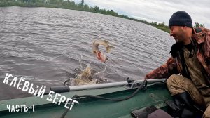 🔥🔥🔥Часть_1. Рыбалка получилась шикарная. Рыба сама прыгает в лодку. 😱Природа. Отдых. 😊👍