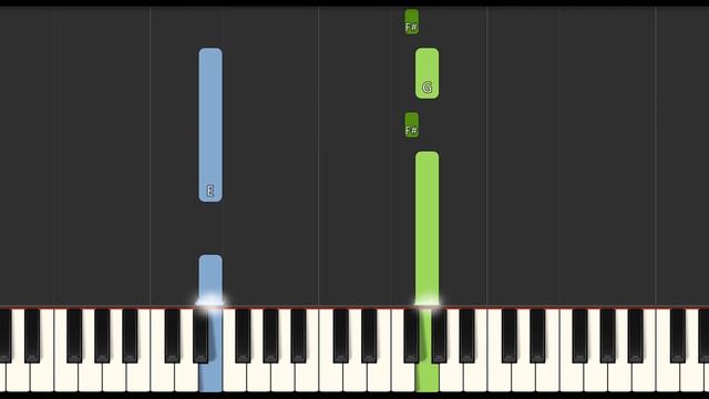 The Circus Comes To Town - BabyTV Slow EASY Medium 4K Piano Tutorial смотреть онлайн