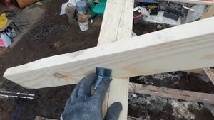 Крепление стропильной системы