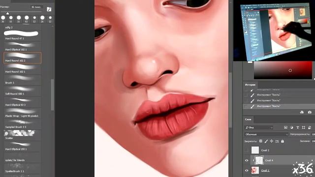 РИСУЮ БЕЗ СКЕТЧА | DRAWING WITHOUT SKETCHING смотреть онлайн