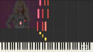 Aqua - Barbie Girl Piano easy