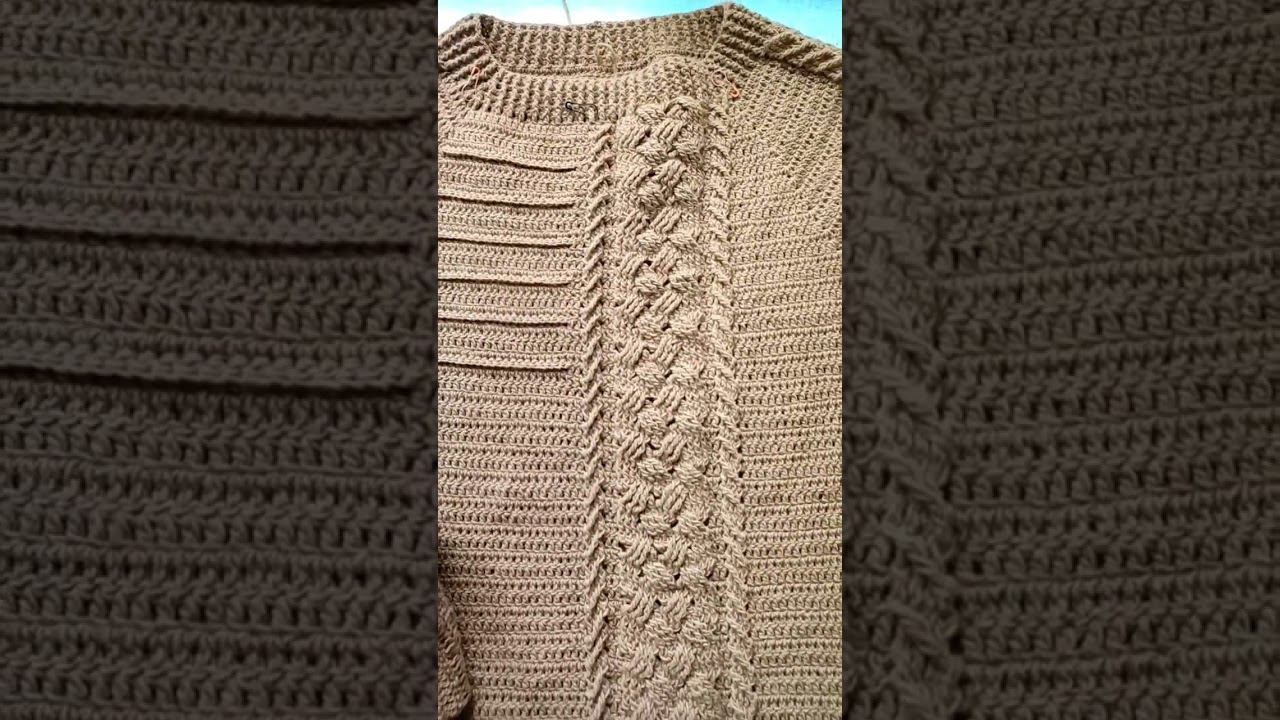 Я на финише с джемпером мужа #shorts свитер крючком смотреть онлайн