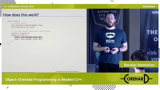 Object-Oriented Programming in Modern C++. Borislav Stanimirov. CoreHard Spring 2019 смотреть онлайн