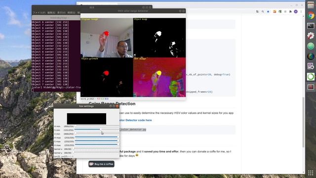 Easy Traces of color tracking with opencv, python tutorial смотреть онлайн