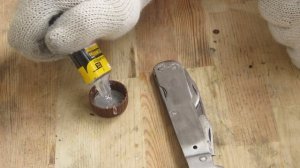 Реставрация ножа из СССР. Советский "Leatherman".