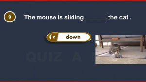 Prepositions of Movement Quiz w/ Explanatory Diagrams / 15 Questions