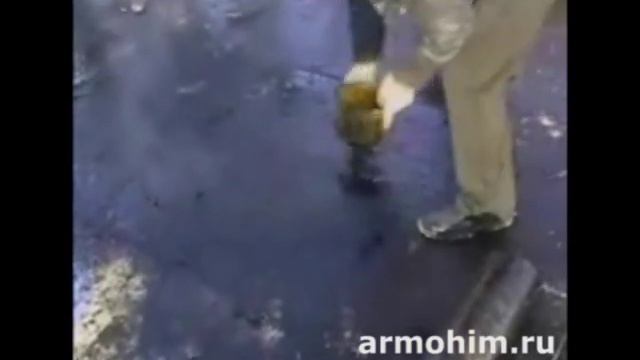 Ремонт мягкой кровли методом спекания зимой