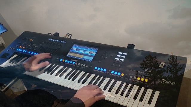 Never ending story - Yamaha Genos Cover смотреть онлайн
