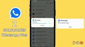 SOLUCIÓN Porque no puedo INSTALAR WhatsApp Plus en mi Celular NO SE INSTALO LA APP error al instala