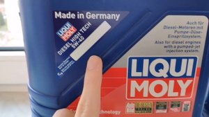 Распаковка - Моторное масло Liqui Moly Diesel High Tech
