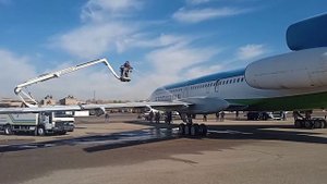 Обучение на самолете Ту-154