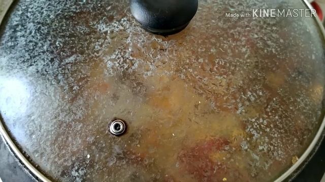 Шурпа из молодого козленка в чугуне. смотреть онлайн