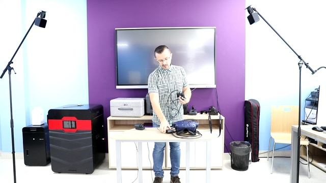 Подключение и настройка VR очков HTC Vivo Pro с помощью SteamVR смотреть онлайн