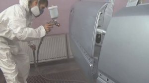 нанесение базовой эмали