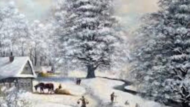 Зима...! Крестьянин, торжествуя