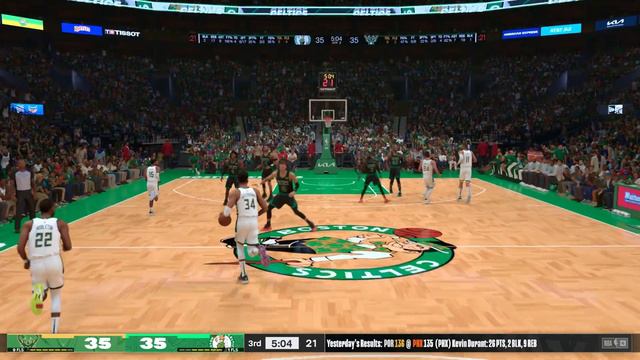 Battle For Top Seed in the East! | NBA 2K24 PS5 | Celtics vs. Bucks смотреть онлайн