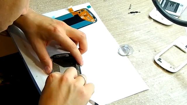 Разборка и замена дисплея на Samsung Galaxy s3 mini gt-i8190\ replacement lcd samsung gt-i8190 смотреть онлайн