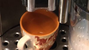 Эспрессо на кофемашине Delonghi ESAM 6600 после ремонта