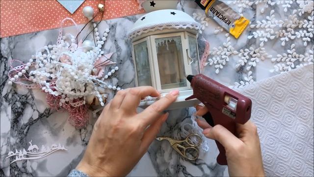 Мастер класс по декору - украшение новогоднего подсвечника из ИКЕА / IKEA ROTERA Lnatern Decoration