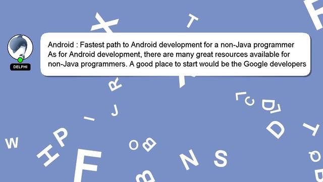 Android : Fastest path to Android development for a non-Java programmer смотреть онлайн