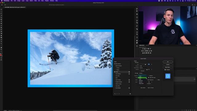 5 EASY Ways To Create A Border In Photoshop смотреть онлайн