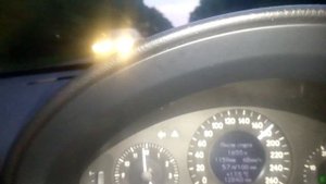 Mercedes W211. OM646.821. Ускорение. acceleration 100-200 км/ч