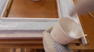 СНЯТИЕ СИЛИКОНОВОЙ ФОРМЫ С КРАСИВОЙ СТАРОЙ РАМКИ №1