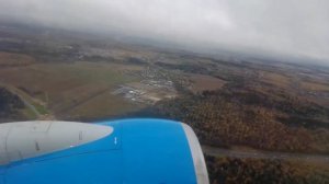 Взлет прямо в облака из аэропорта Внуково 18.10.2020