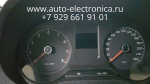 Скрутить пробег Volkswagen Polo 2012г.в., во всех блоках через OBD, Раменское, Жуковский, Москва