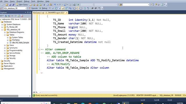 Part 2: SQL Server| Examples for SQL Commands #sql #sqlserver #sqlqueries #mssql #mssqlserver