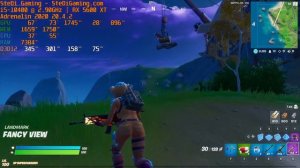 RX 5600 XT & i5-10400 Fortnite Competitive Gameplay