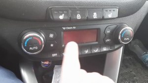 Kia Ceed. Климат контроль, ошибка 20.