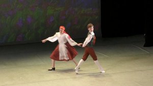 "Полька через ножку" Эстонский танец