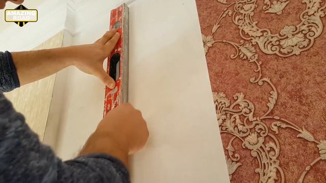 Мастер-класс: Как поклеить обои двух видов с переходом правильно и качественно. Комбинируем обои