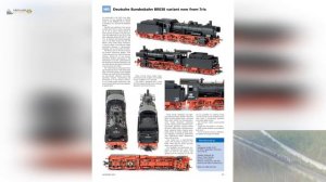 Паровоз Deutsche Bundesbahn BR038, новый вариант от Trix