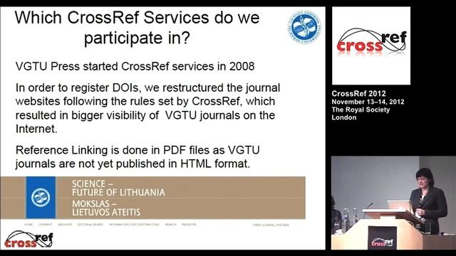 CrossRef in Lithuania Eastern Europe смотреть онлайн