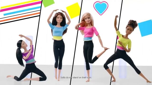 Кукла Barbie Безграничные движения смотреть онлайн