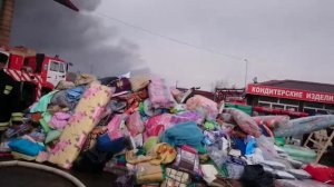 Рынок Адмирал Казань пожар