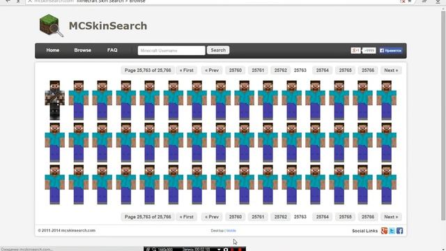 Как поставить скин на minecraft.(по никам) смотреть онлайн