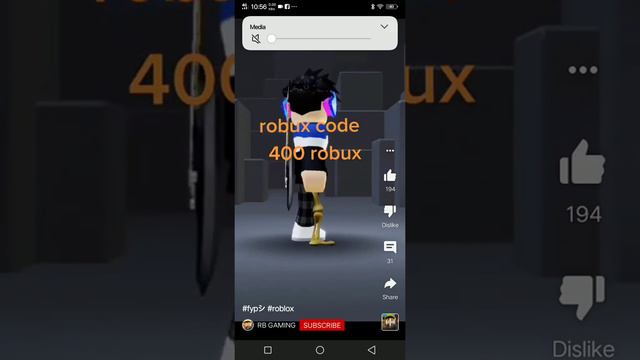 400 Robux Code