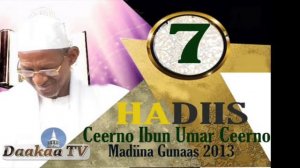 Firo Hadis Thierno Iboun Thierno Ba, Caali Ceerno Madina Gunaas 2013