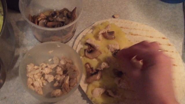 Готовим БЫСТРО Кыстыбый с картошкой, грибами и курицей