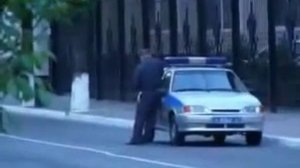 Пьяный гаишник