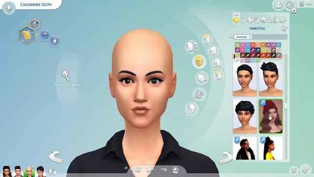 Giving The Goths Makeovers| CAS + CC LIST смотреть онлайн