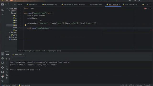 How to read/write json file in python | #python #pythonforbegginer #pythontricks