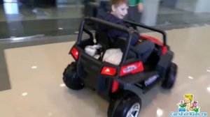 Тест драйв детского электромобиля Buggy T009TT 4x4.