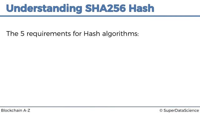02 Blockchain Intuition 003 Understanding SHA256 Hash смотреть онлайн