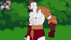 БОЙКА vs КРАТОС (God of War) / Реакция на видео Мультихайп