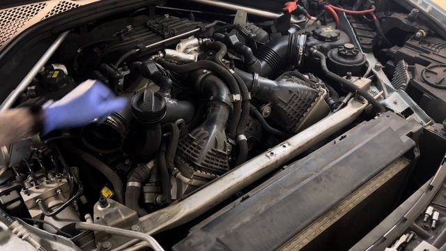 How To Replace F85 BMW X5M Intake Boot & CCV